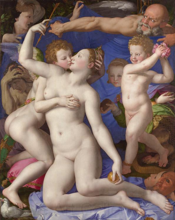 Agnolo Bronzino An Allegory (mk08) Norge oil painting art